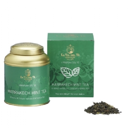 Special Gunpowder Mint Tea in Tin 100 grams Marrakech Mint Tea La Via del Tè